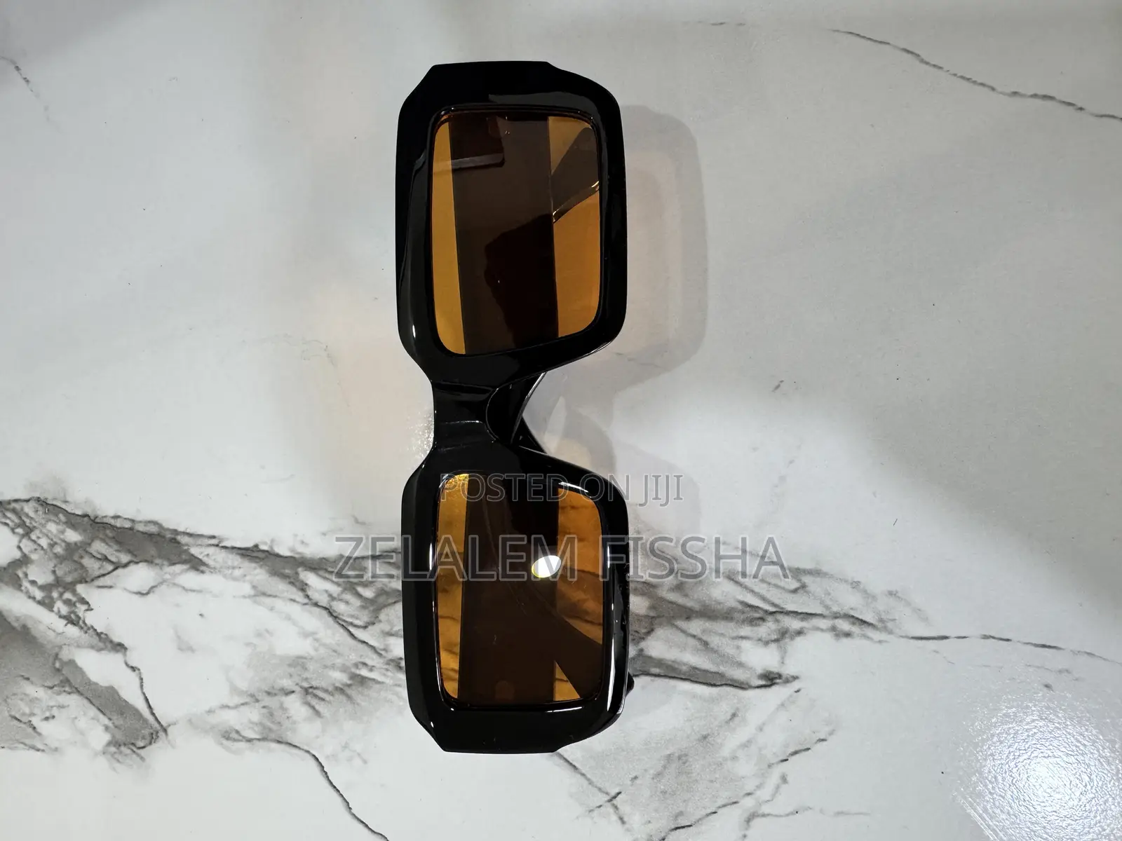 Chunky Rectangular Sunglasses