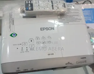 Brand New Epson Projector With Manual Model Name: Eb-X39 Hardwar