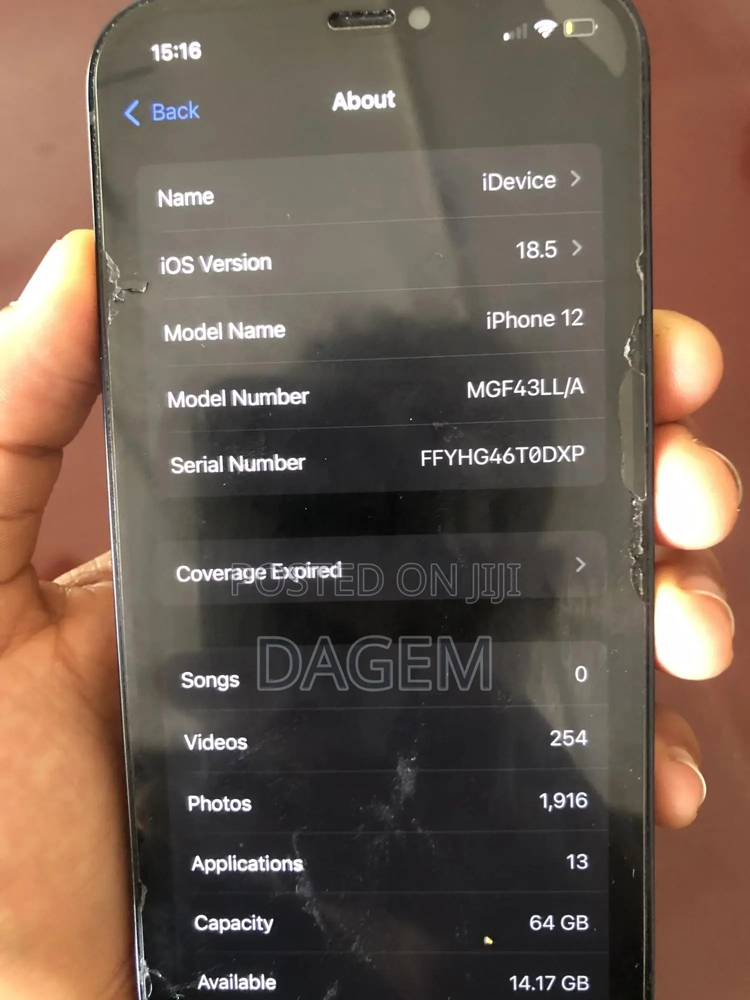 Apple iPhone 12 64 GB Blue