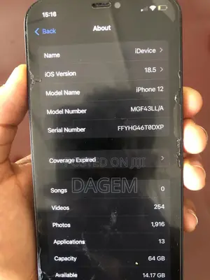 Apple iPhone 12 64 GB Blue