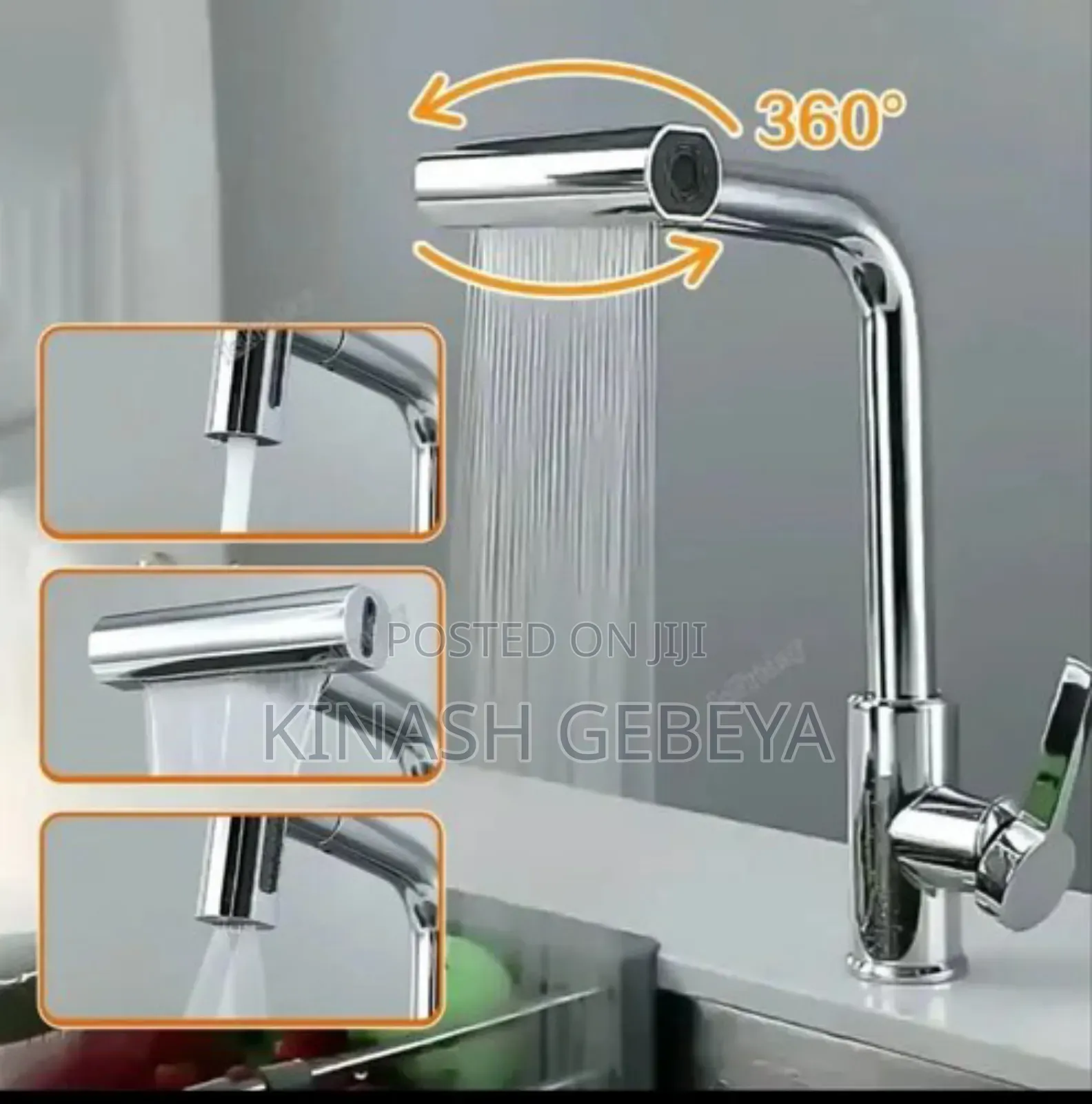 Multifunctional Universal Faucet(360° Rotating Head)