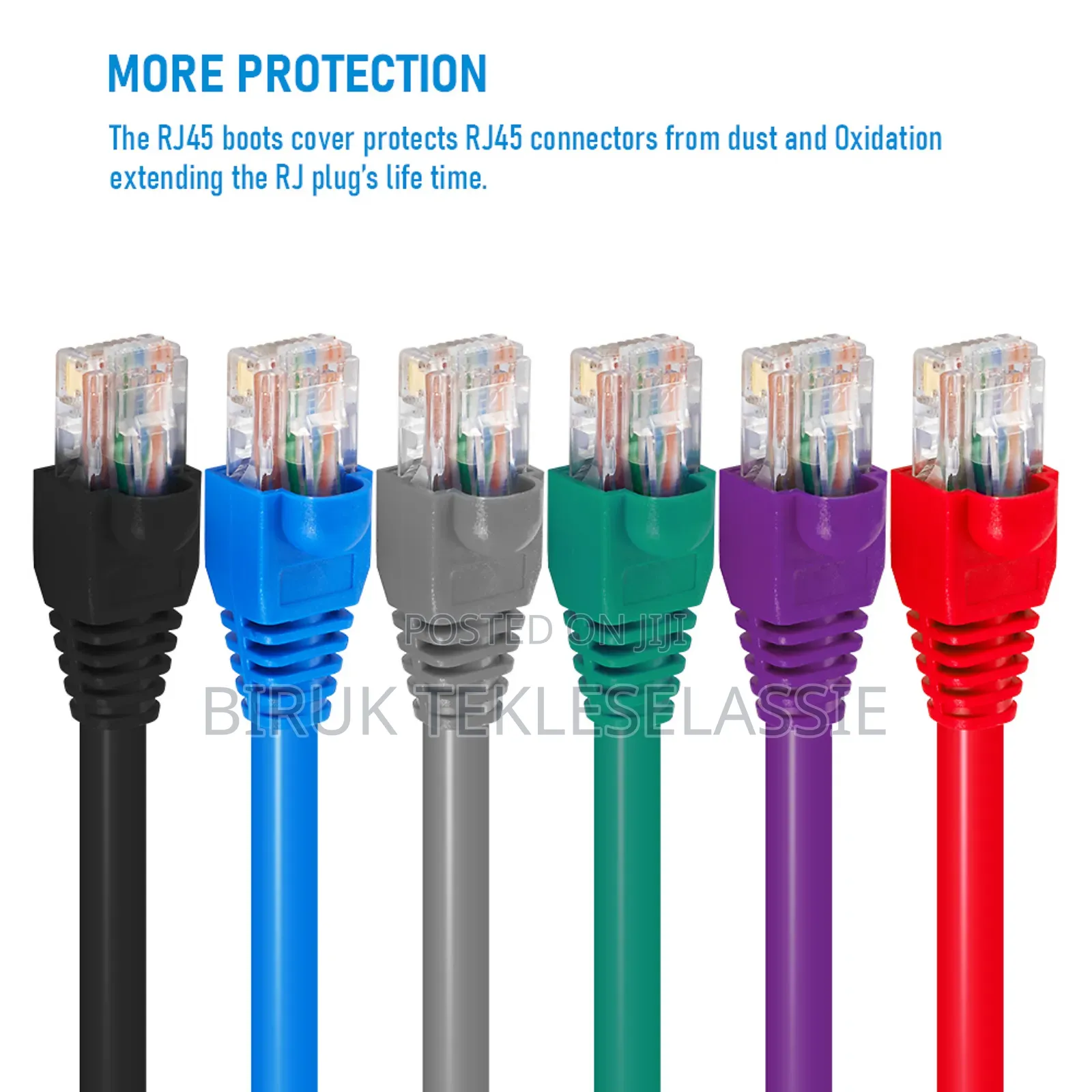 Rj45 Connector Jacket Protective Sleeve 1000 PCS