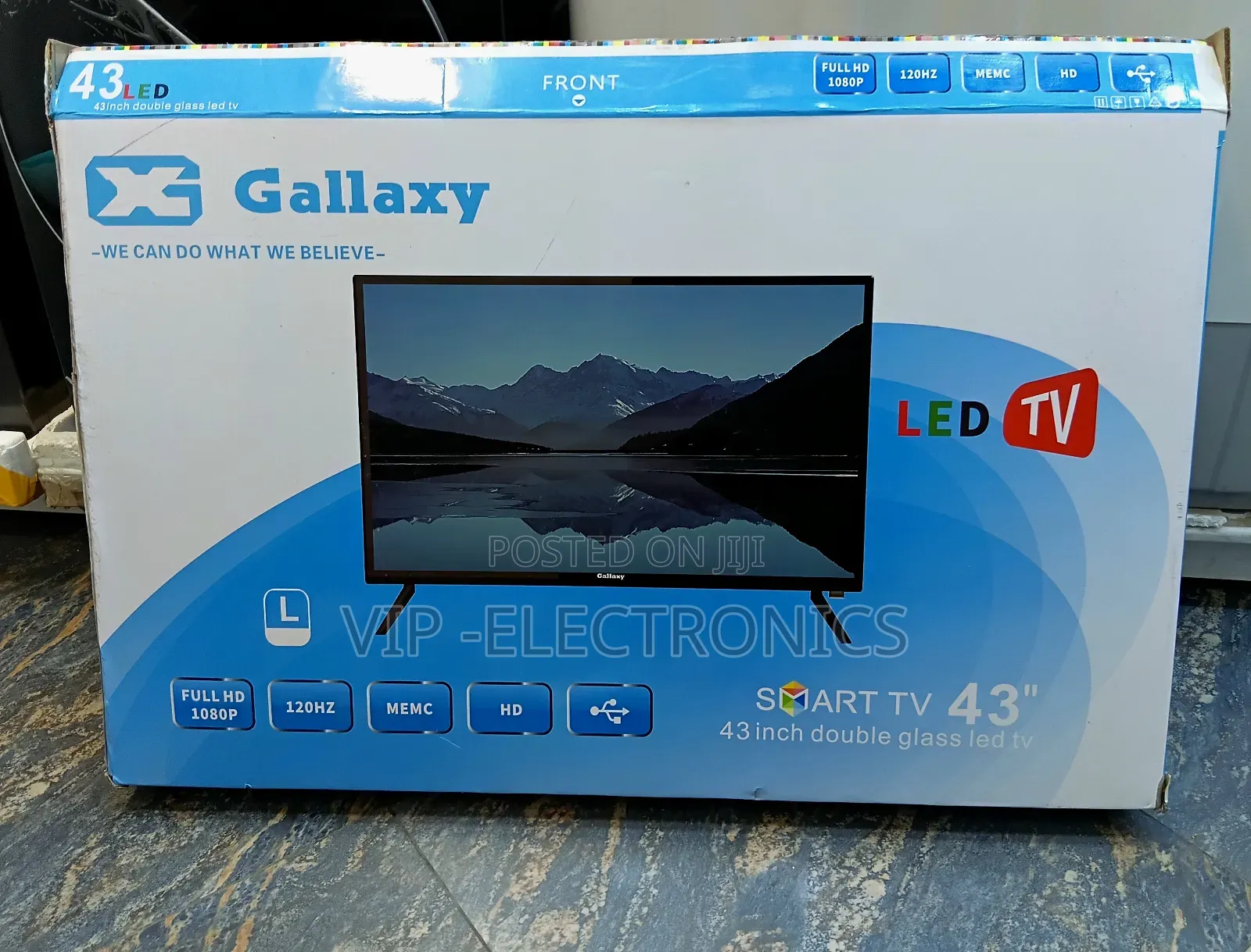 Gallaxy 43 Inch Tv Smart Android New 2025 Model Original Gallaxy Tv