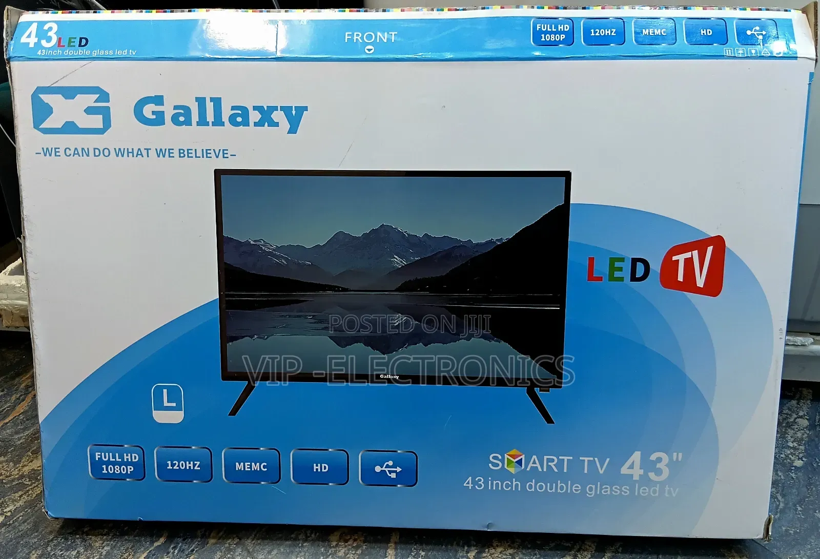 Gallaxy 43 Inch Tv Smart Android New 2025 Model Original Gallaxy Tv
