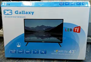 Gallaxy 43 Inch Tv Smart Android New 2025 Model Original Gallaxy Tv