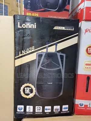 Lonni Portable Speaker 8′′ – Powerful Bass | Bluetooth | Party Ready