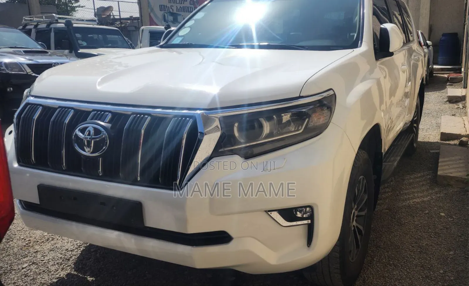 Toyota Land Cruiser Prado 2022 White