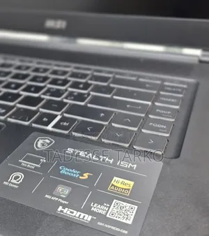 New Laptop MSI 16GB Intel Core i7 SSD 512GB