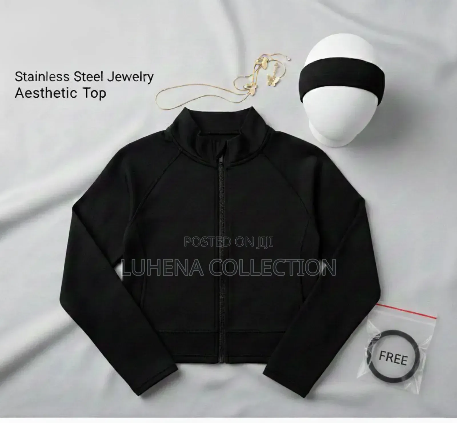 Women's Croptop And Jacket Package