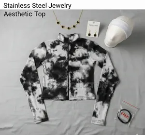 Women's Croptop And Jacket Package