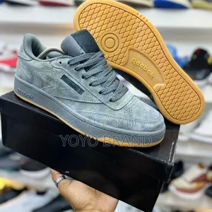 New Arrival Reebok Club C85 Sg Dark Gray Fashion Sneaker