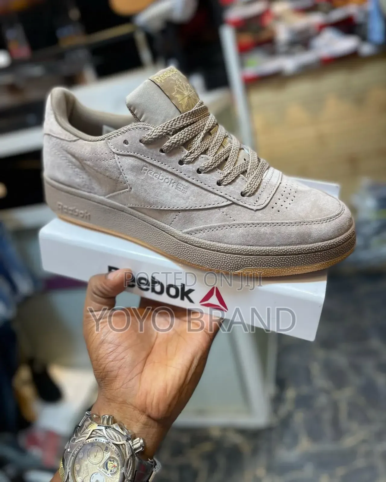 New Arrival Reebok Club C85 Mushroom Unisex Fashion Sneaker Shoes