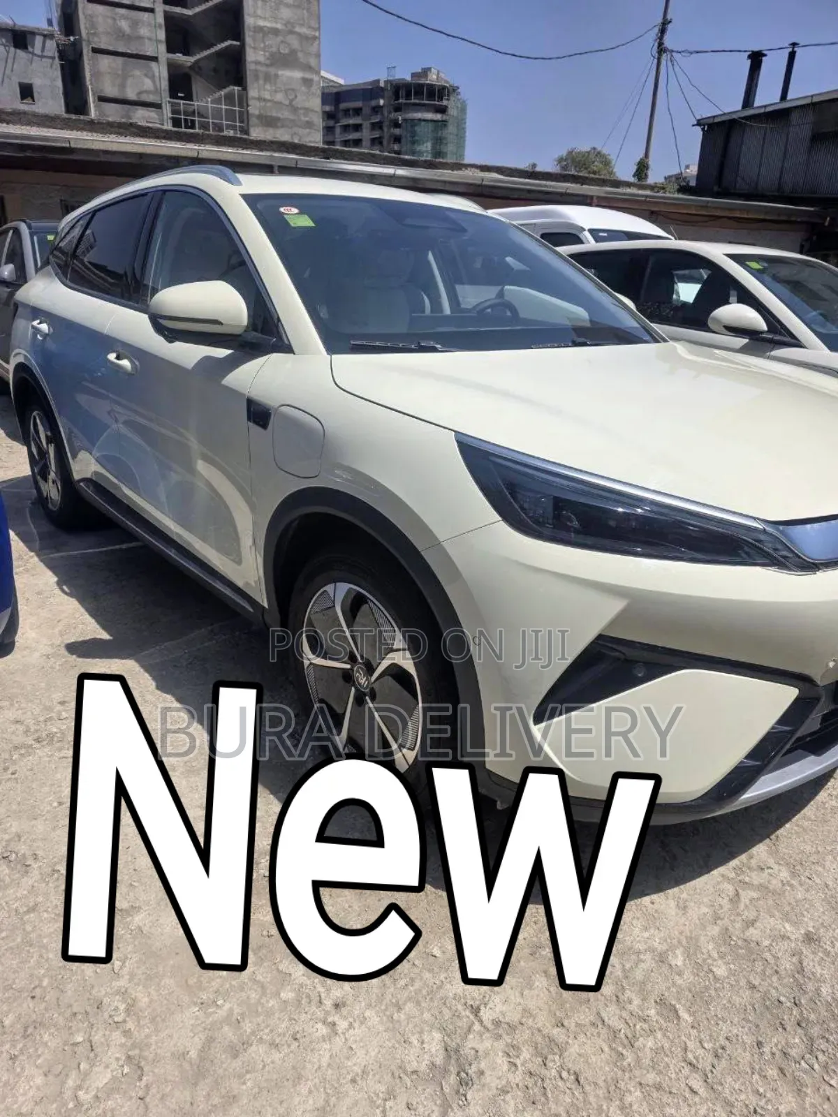 New BYD Yuan Plus 2025 White