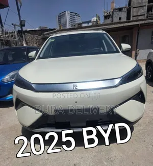 New BYD Yuan Plus 2025 White