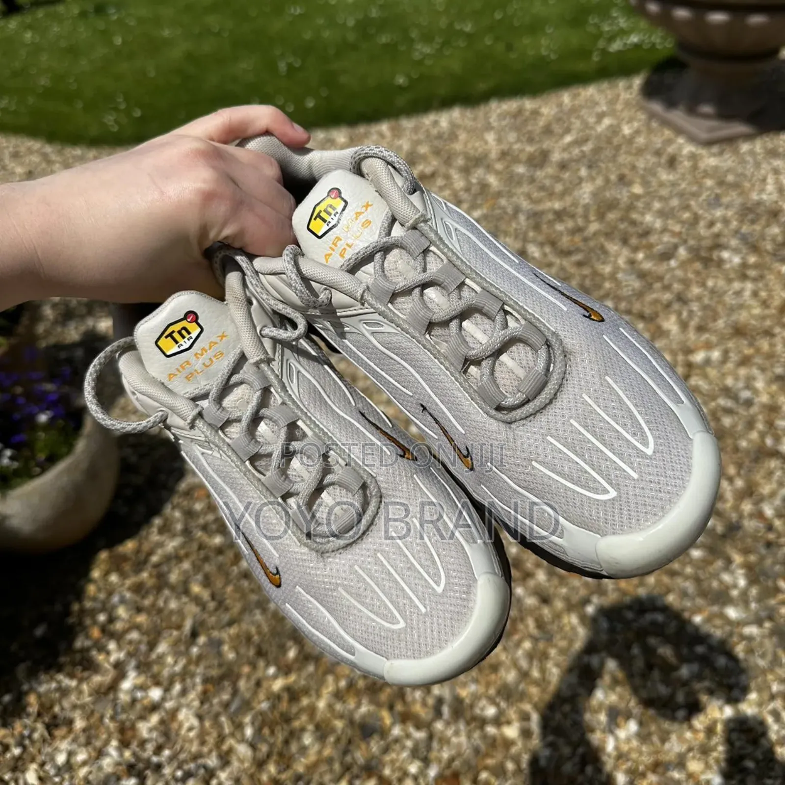 New Arrival Nike Air Max Plus 3 Light Bone Unisex Fashion Sneaker