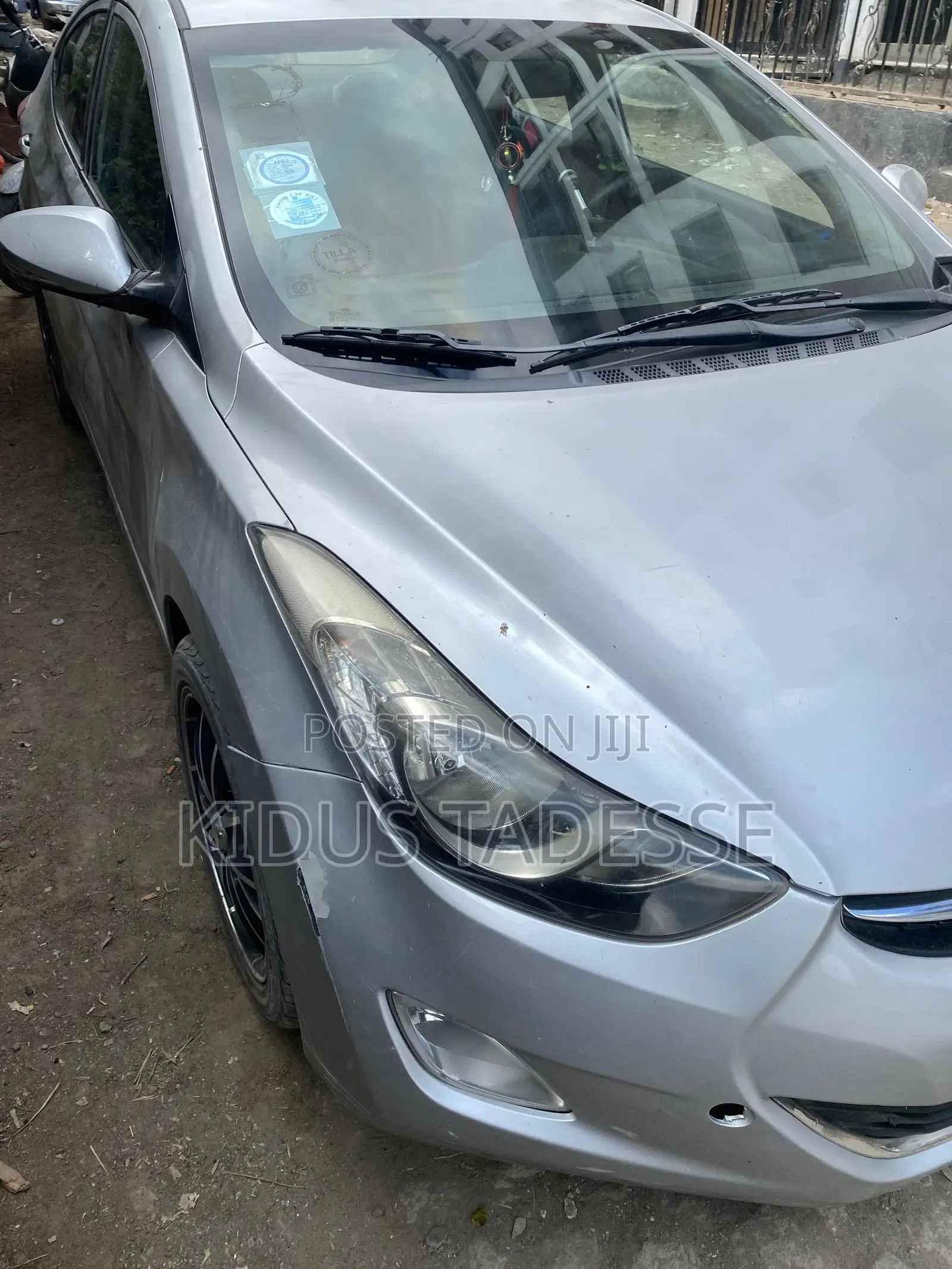 Hyundai Elantra 2013 Silver