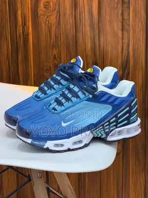 Nike Air Max Lus 3 Tuned Air Blue Unisex Fashion Shoes