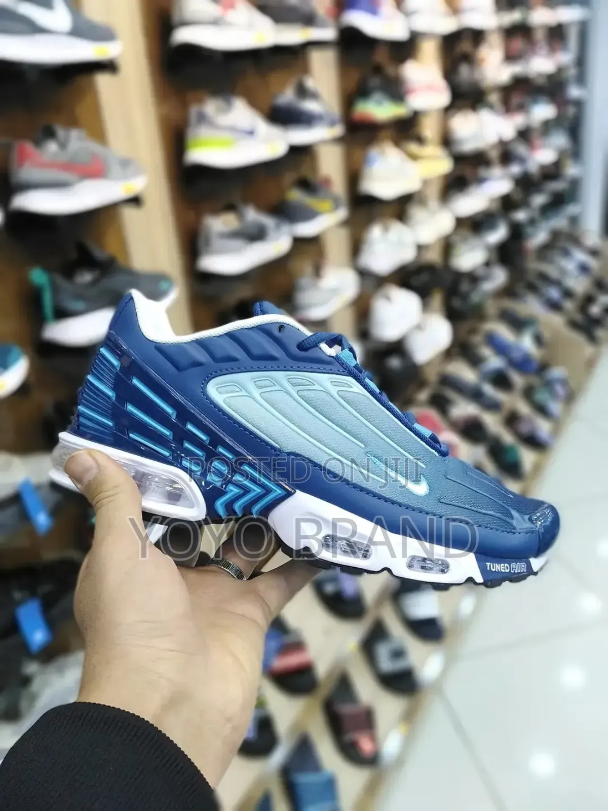 Nike Air Max Lus 3 Tuned Air Blue Unisex Fashion Shoes