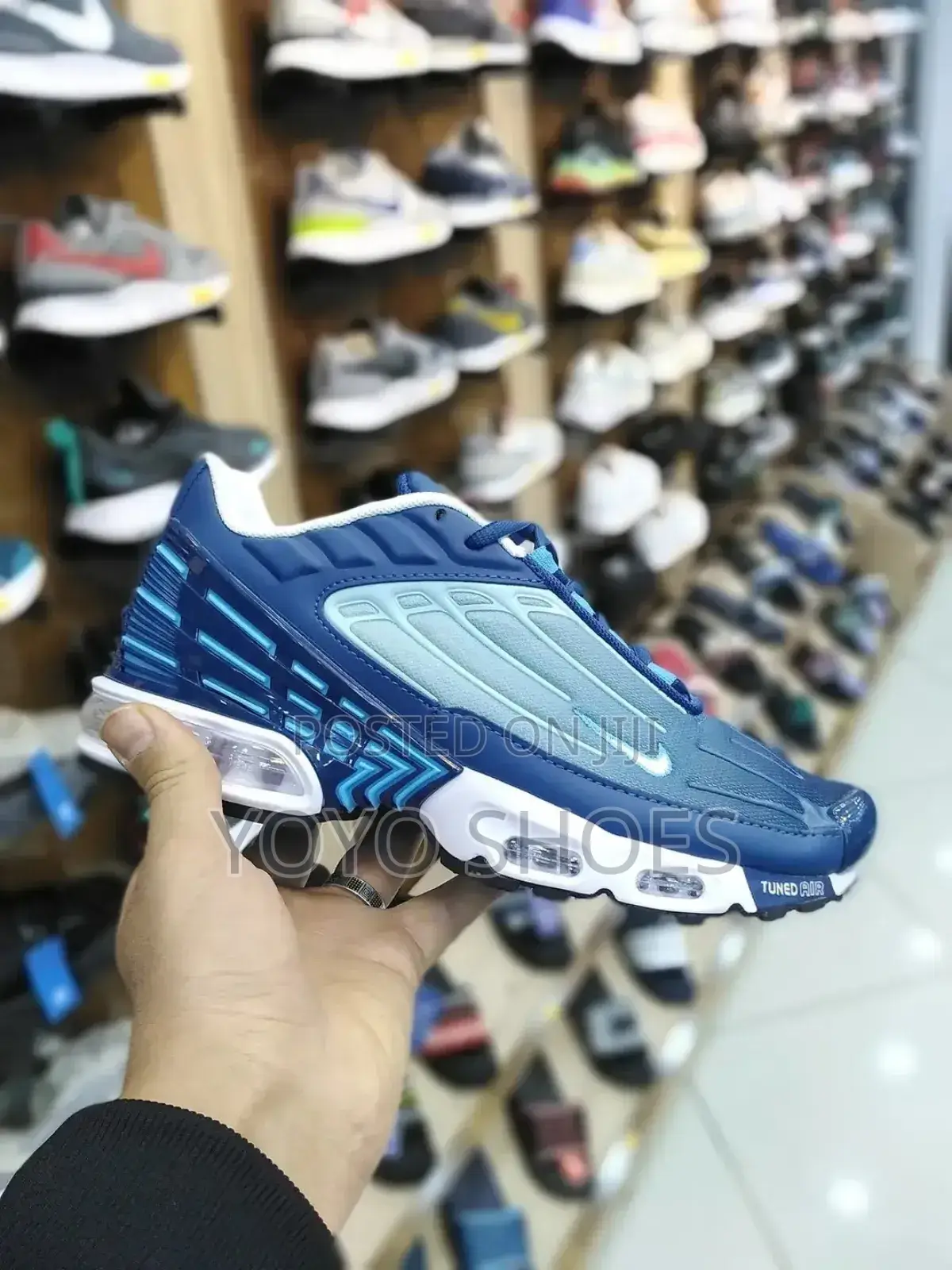 Nike Air Max Lus 3 Tuned Air Blue Unisex Fashion Shoes