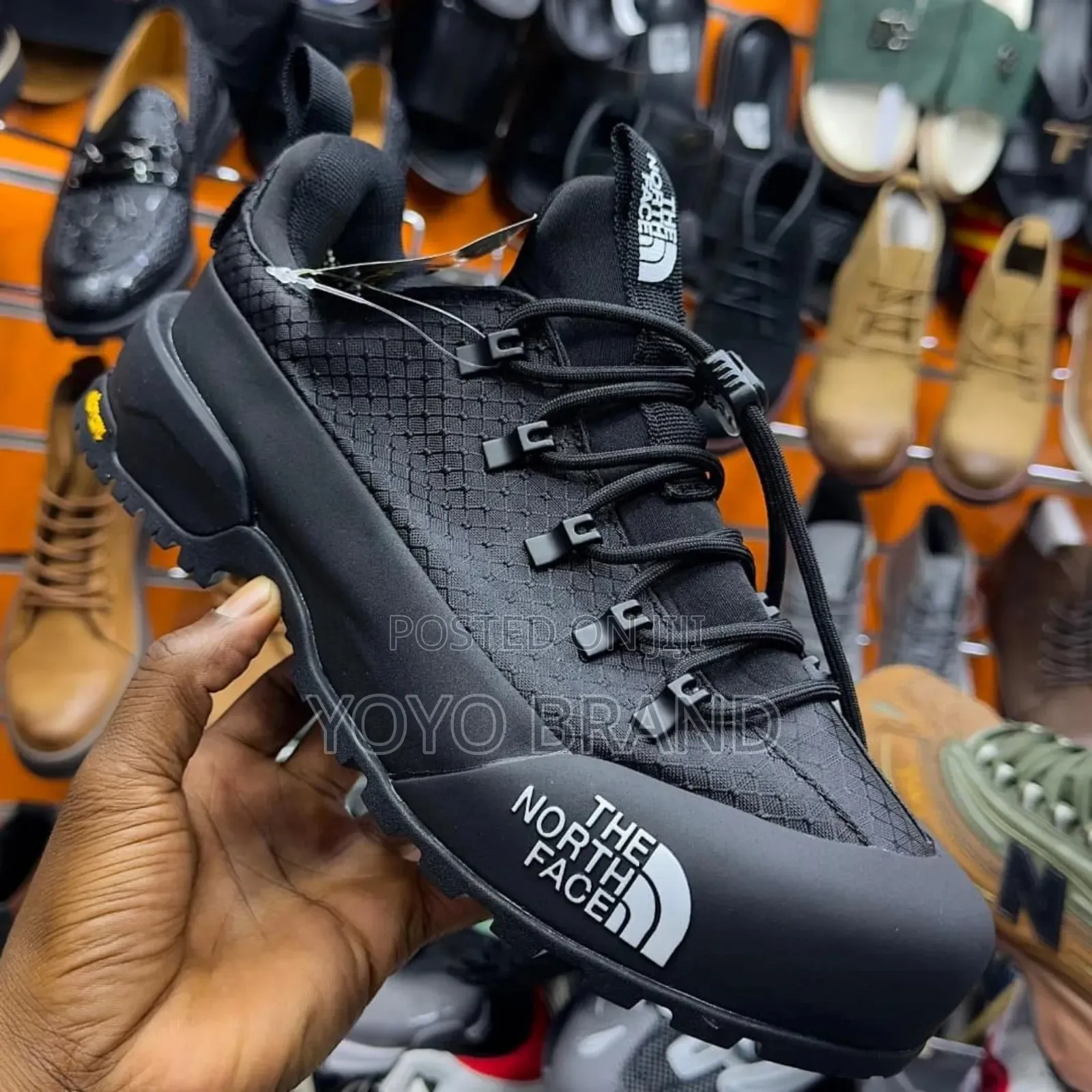 New Arrival the North Face Triple Balck Fashion Sneaker Shoes