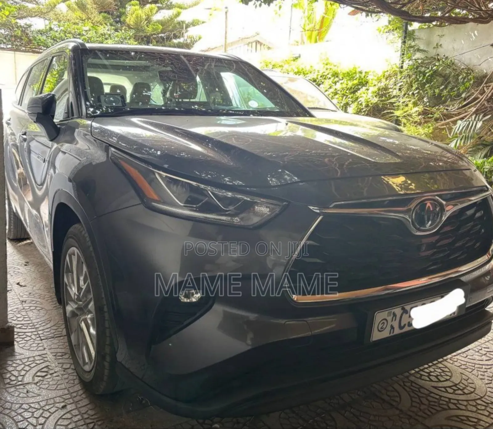 New Toyota Highlander Hybrid 2023 Gray