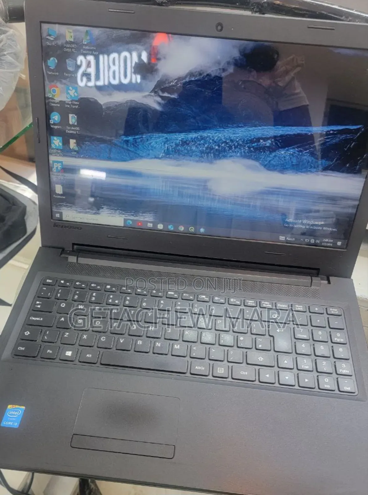 New Laptop Lenovo Ideapad 3 4GB Intel Core i3 SSD 500GB