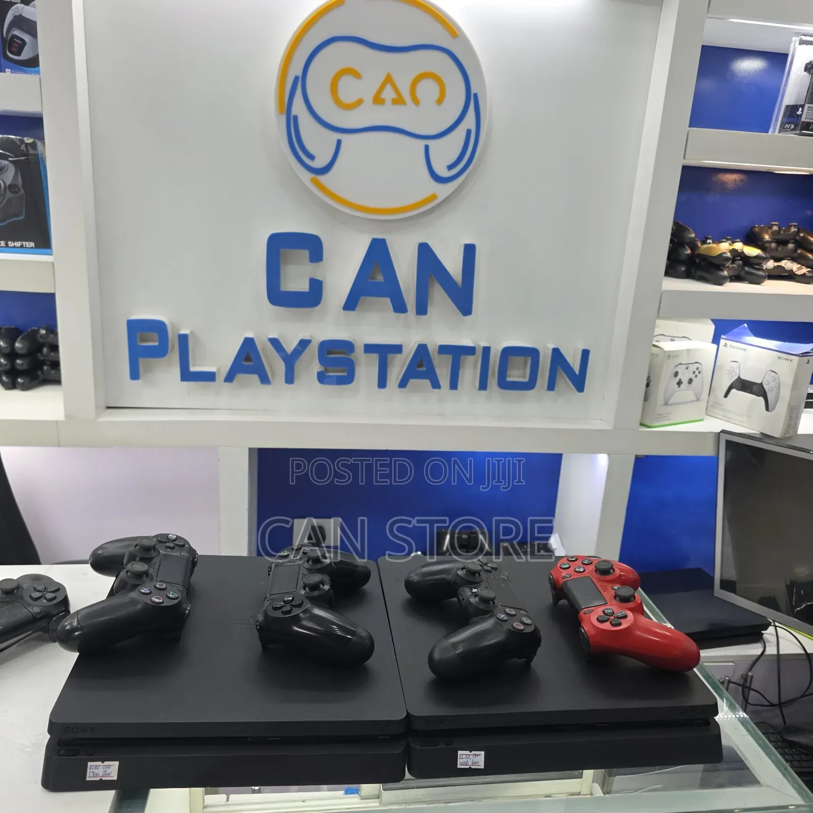 Playstation 4slim ከሁለት Joystick Gar Jailbreak