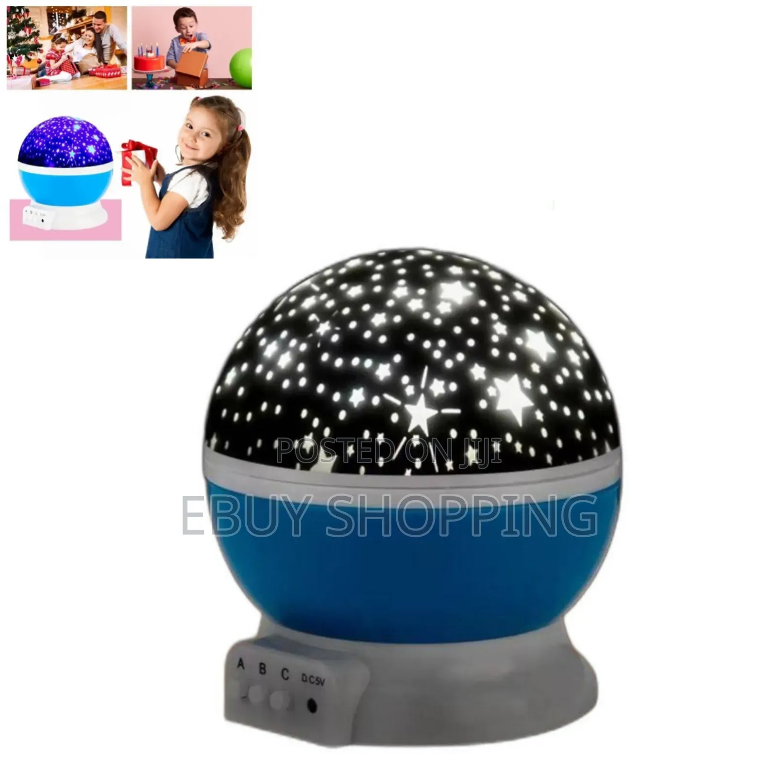 Baby Nursery Star Lamp – Usb Projector for Sleep Training