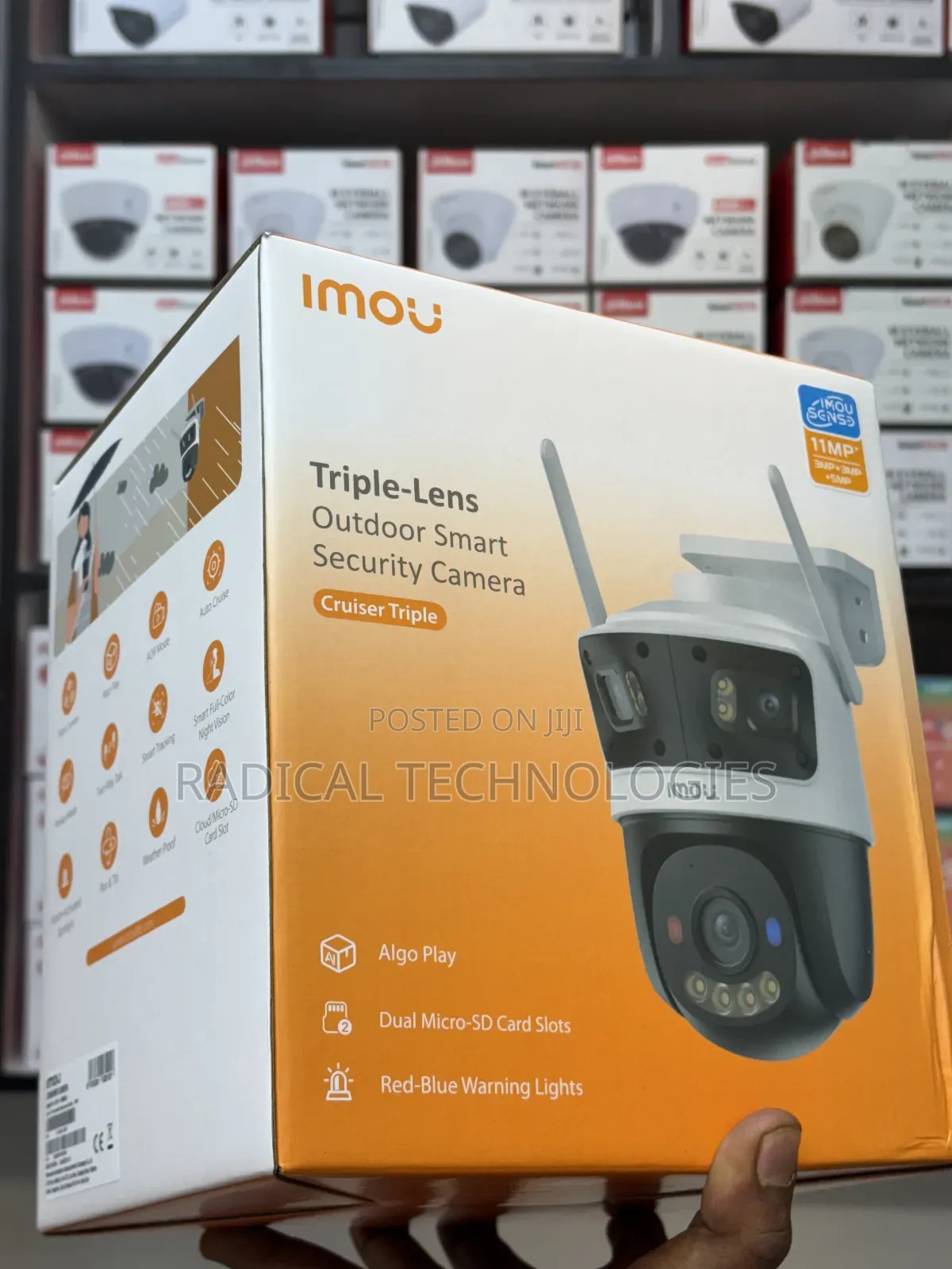 New Arrival – Imou Triple-Lens Outdoor Smart Camera Cruiser Triple