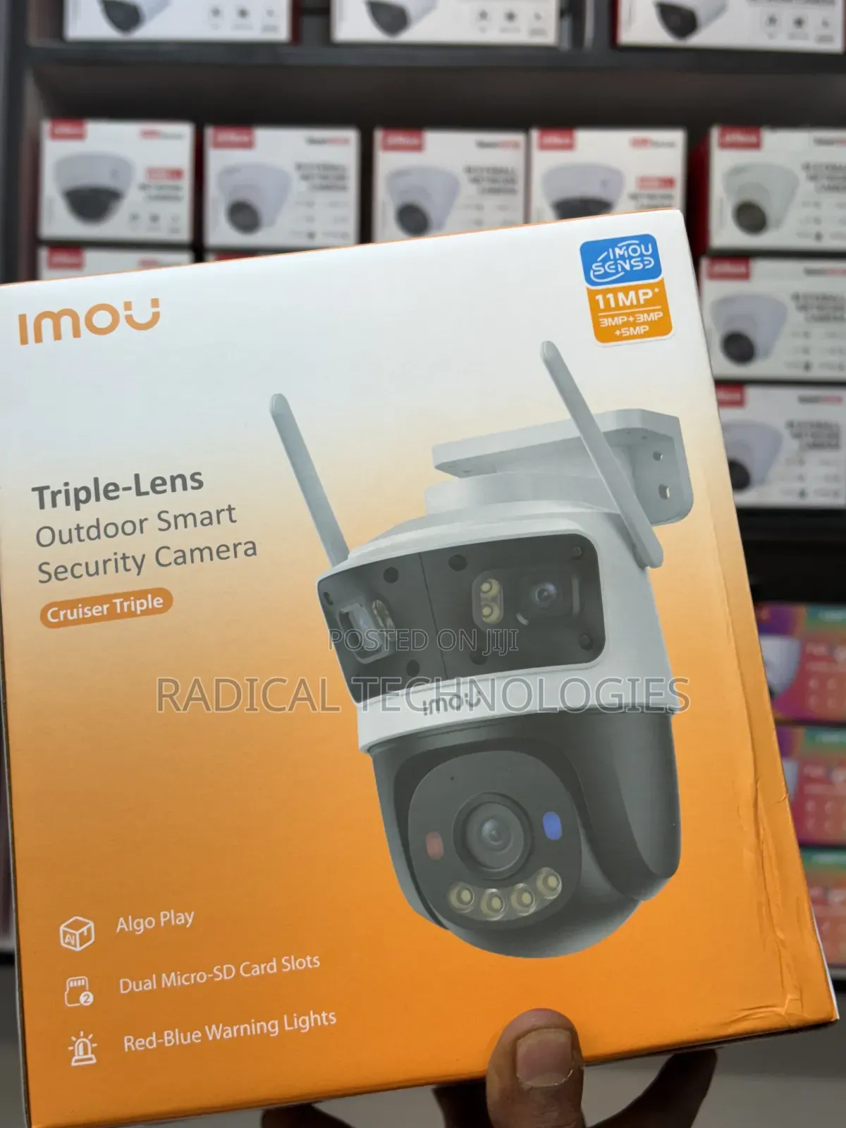 New Arrival – Imou Triple-Lens Outdoor Smart Camera Cruiser Triple