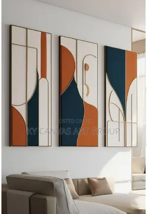 የሚያምር የግድግዳ ላይ Texture Canvas Art