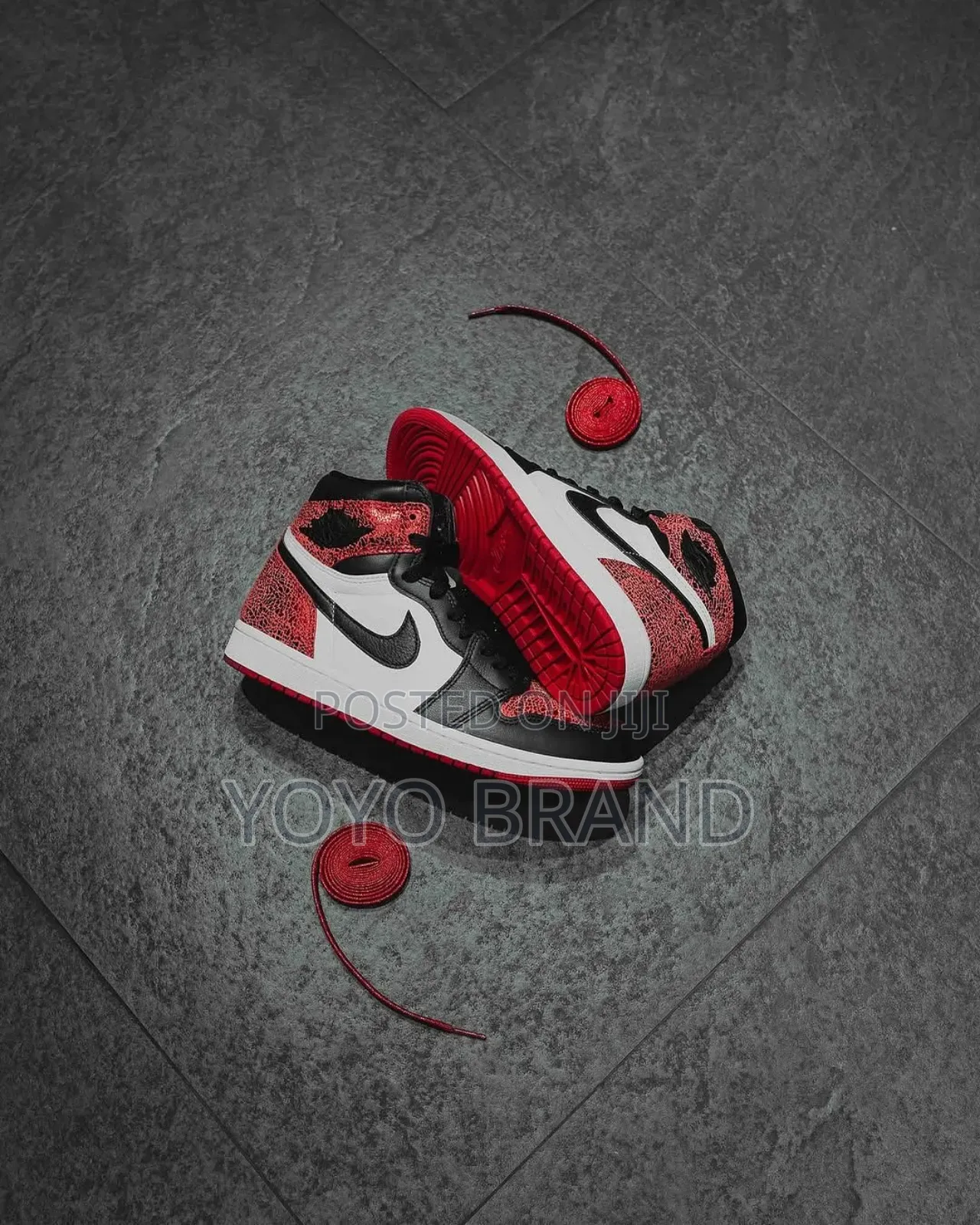 Air Jordan 1 Retro High Og "Ruby "Fashion Shoes