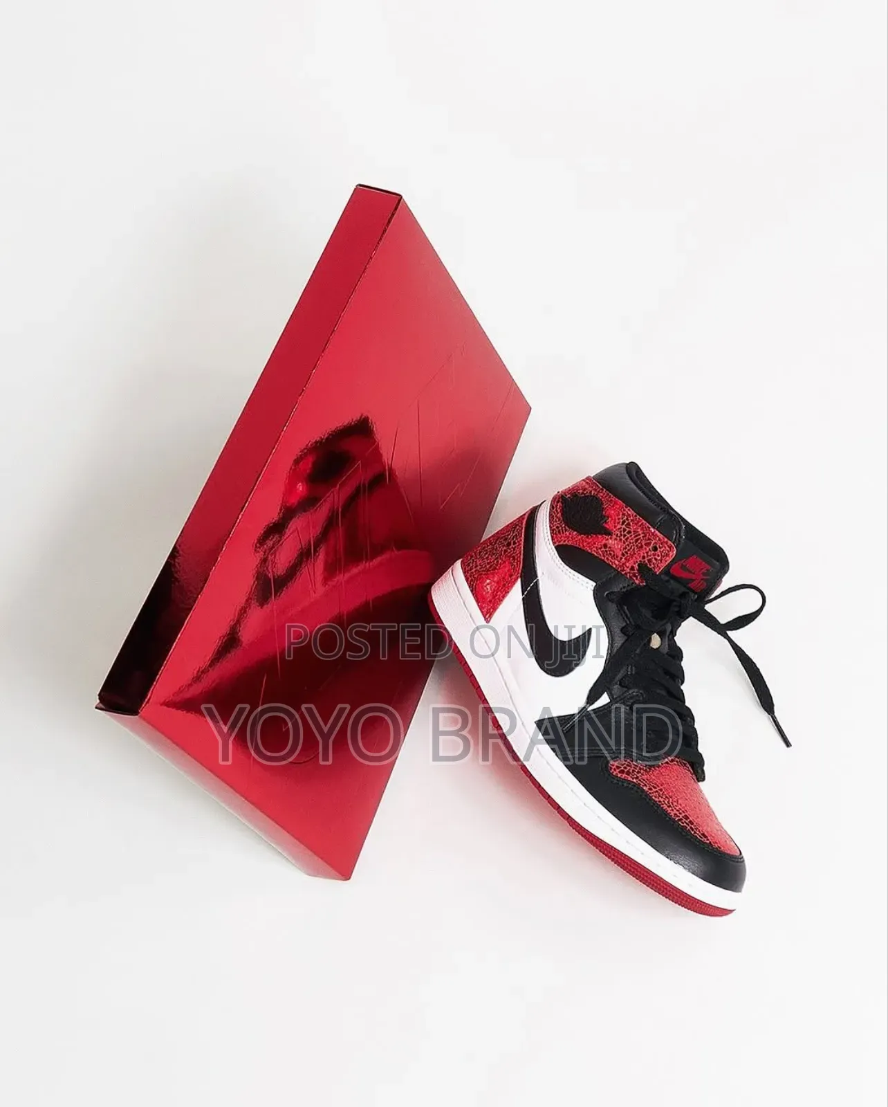 Air Jordan 1 Retro High Og "Ruby "Fashion Shoes