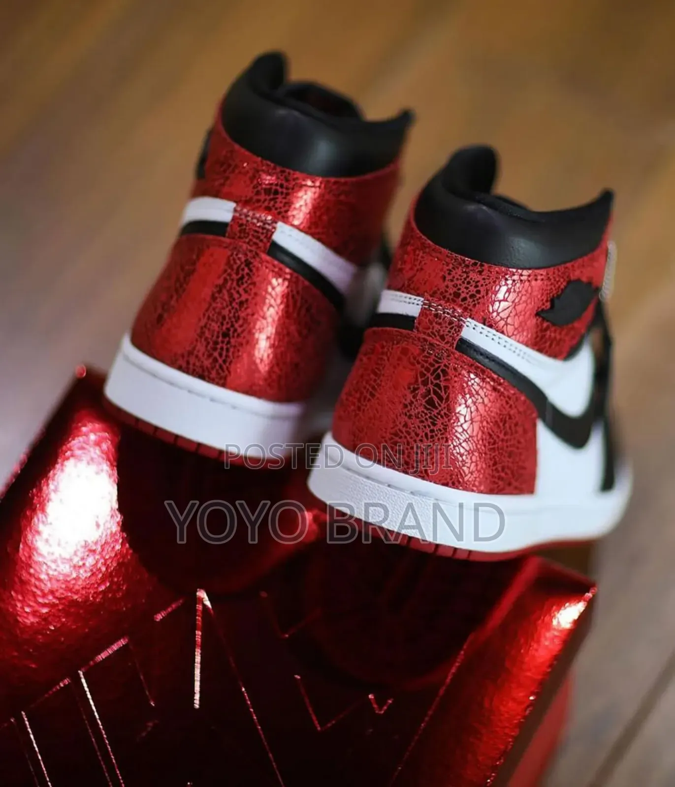 Air Jordan 1 Retro High Og "Ruby "Fashion Shoes