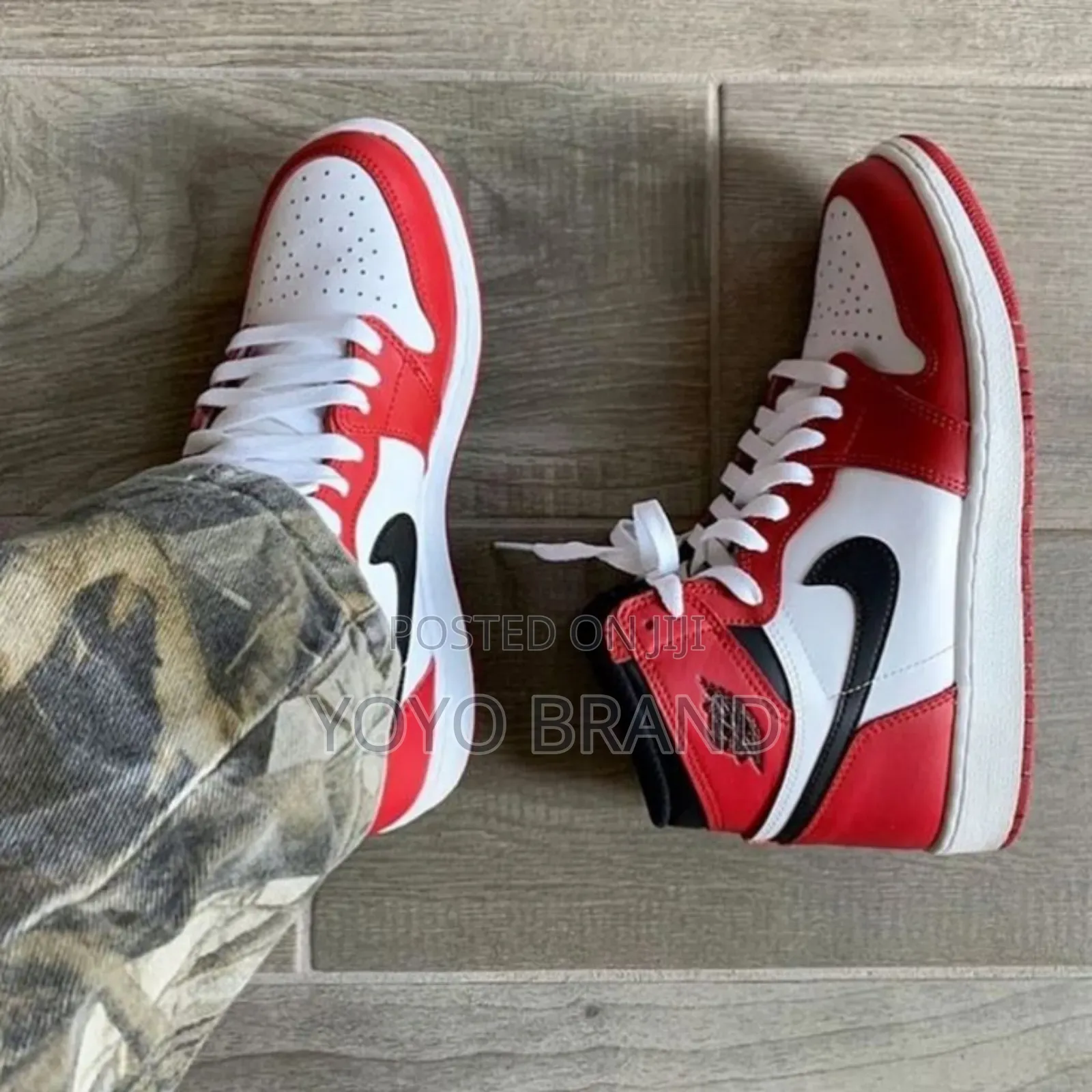 Nike Air Jordan 1retro Chicago Unisex Fashion Sneaker Shoes