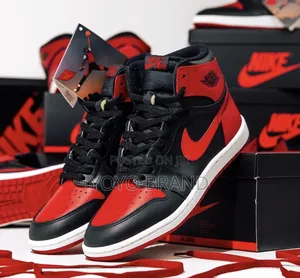Nike Air Jordan 1high 85 "Bred "Fashion Boots