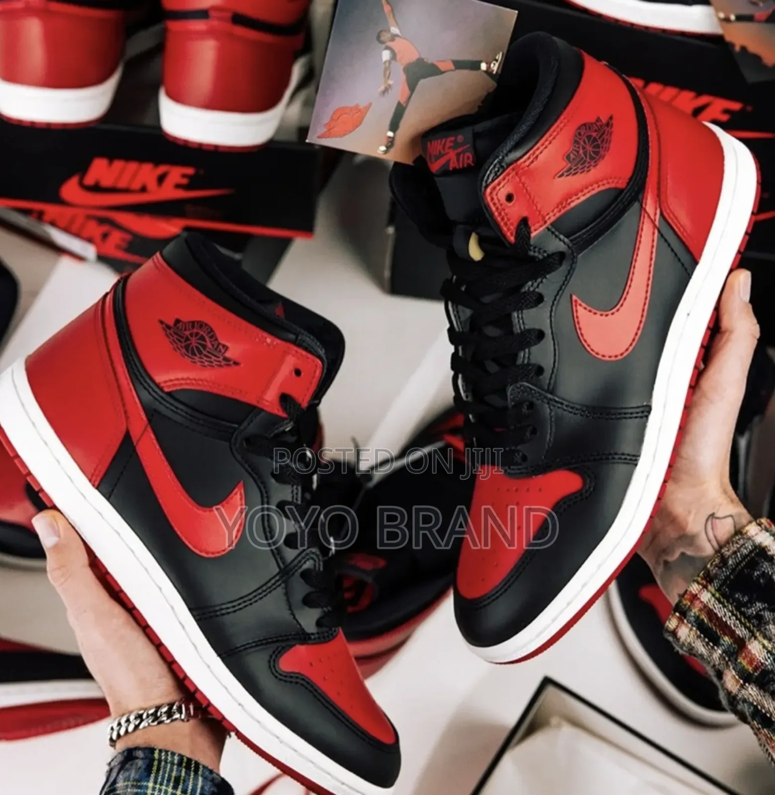 Nike Air Jordan 1high 85 "Bred "Fashion Boots