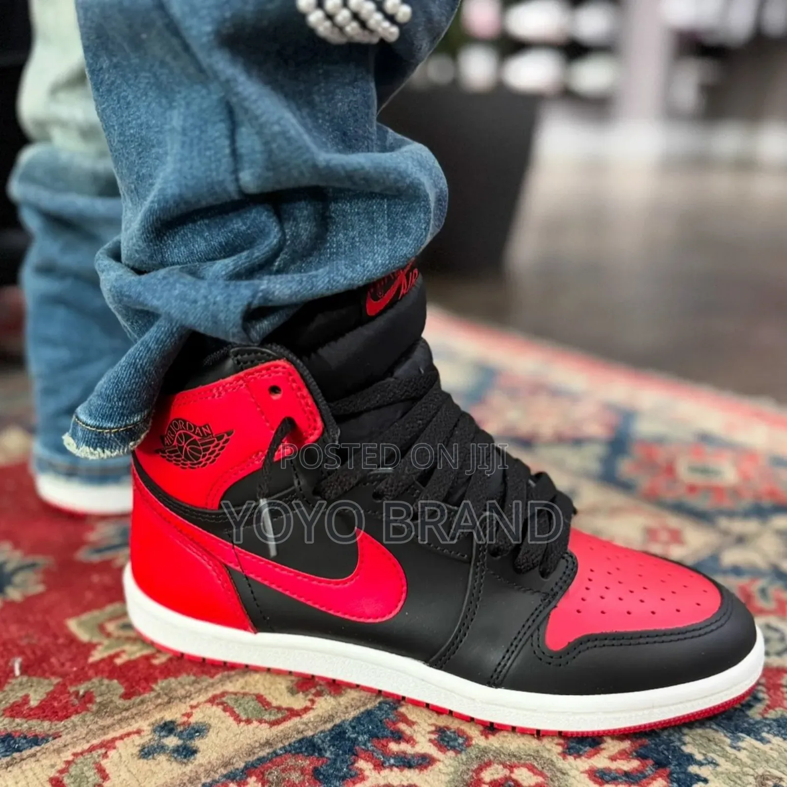 Nike Air Jordan 1high 85 "Bred "Fashion Boots
