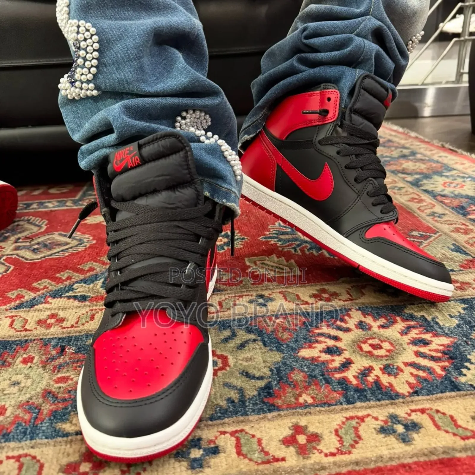 Nike Air Jordan 1high 85 "Bred "Fashion Boots