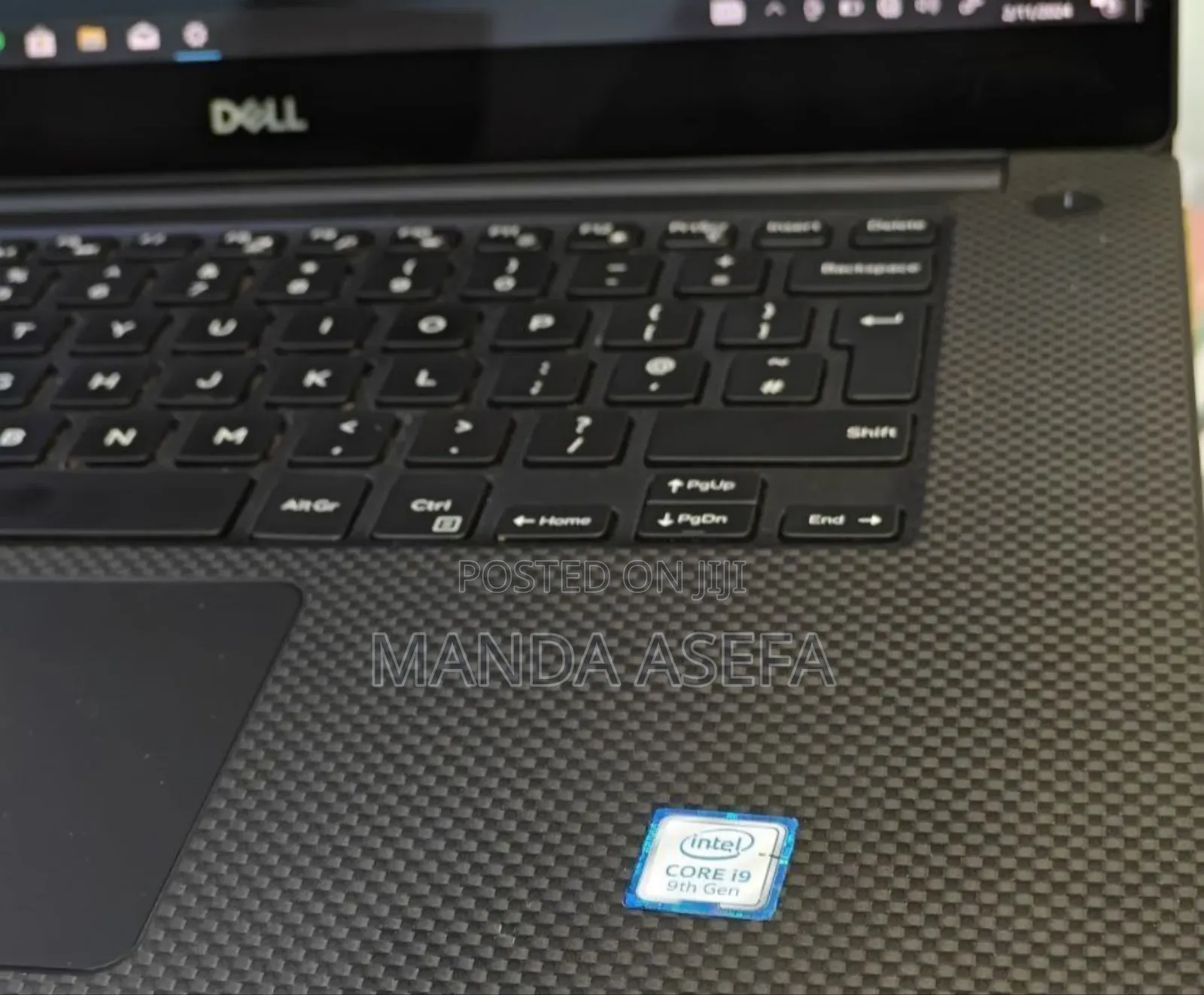 New Laptop Dell XPS 15 16GB Intel Core i9 SSD 512GB