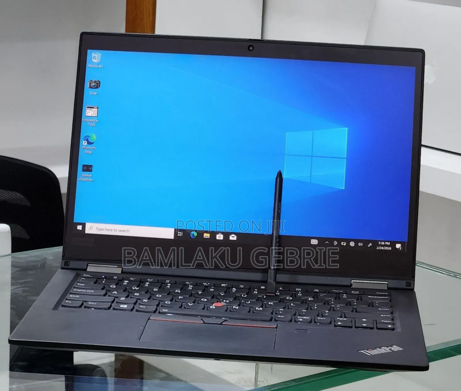 New Laptop Lenovo ThinkPad X390 Yoga 16GB Intel Core i5 SSD 512GB