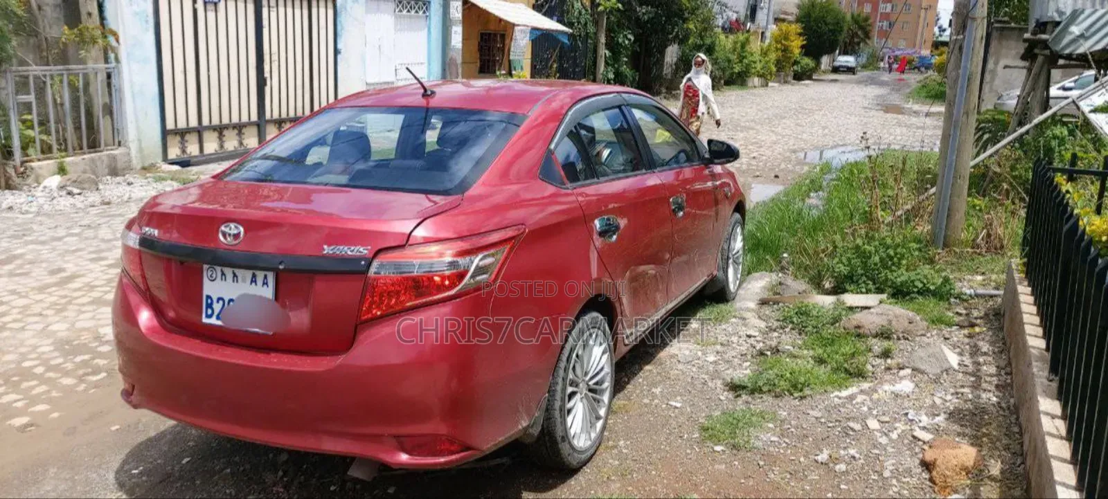 Toyota Yaris 2014 Red