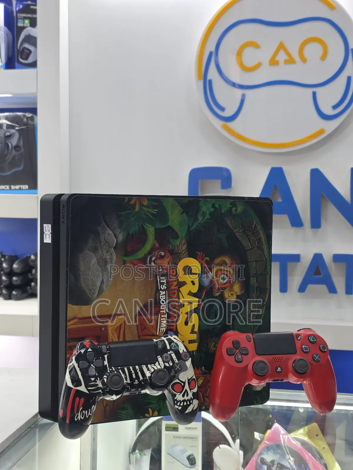 Playstation 4ስሊም ከሁለት Joystick Gar Update Versionnnnn በተመጣጣኝ ዎጋ