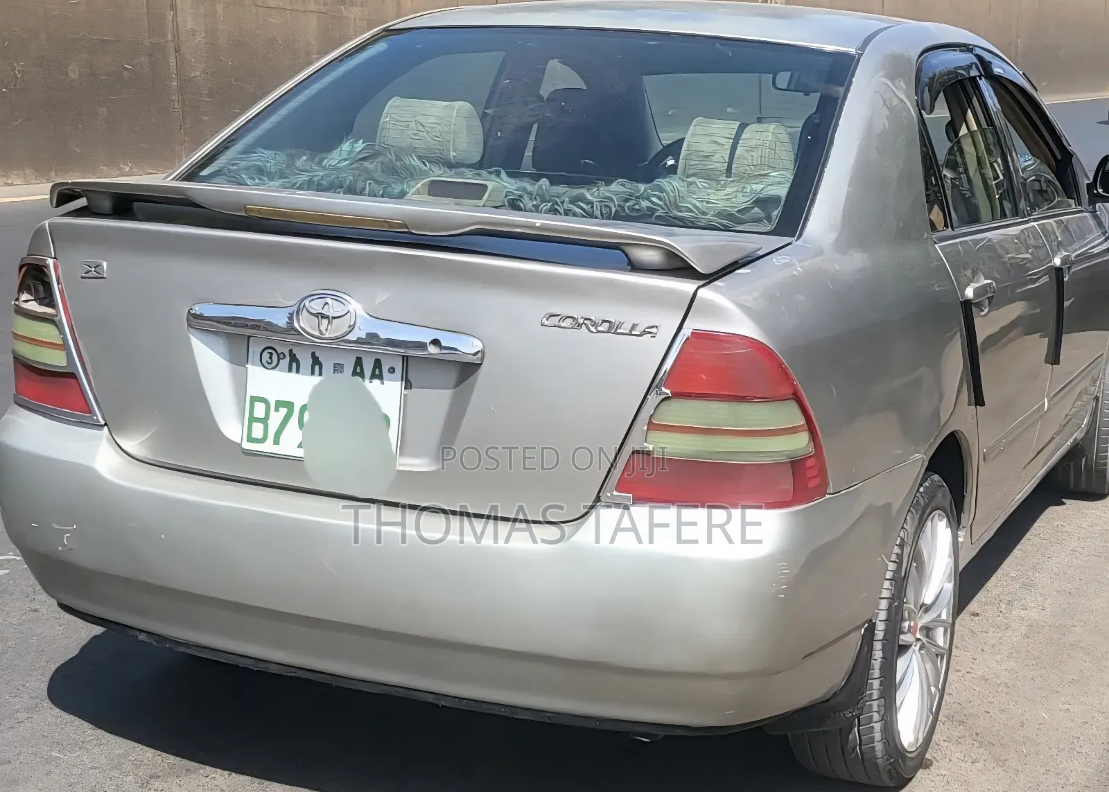 Toyota Corolla 2003 Gold