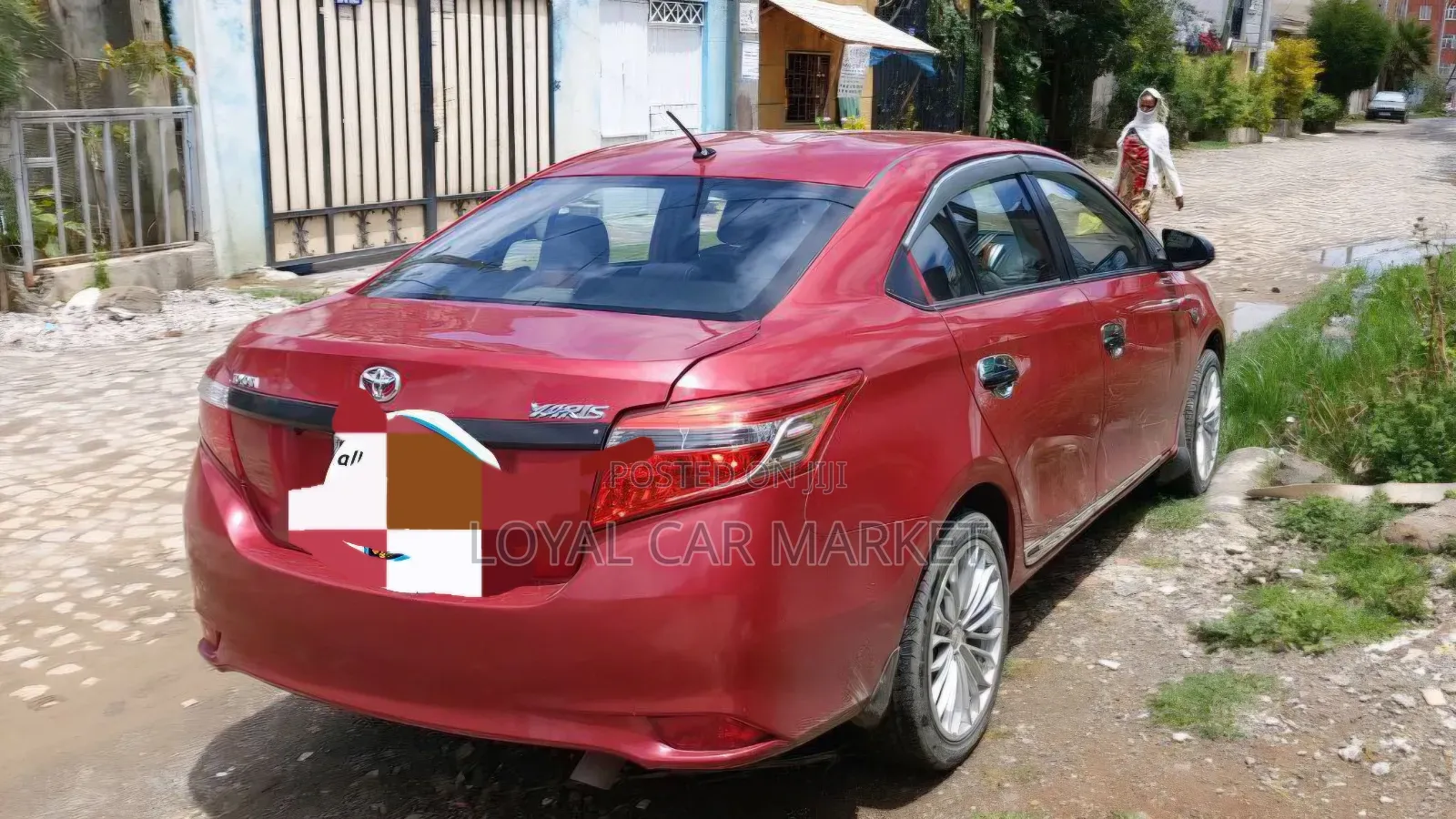 Toyota Yaris 2014 Red