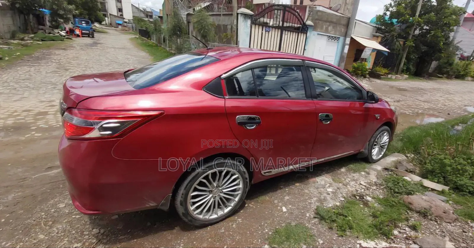Toyota Yaris 2014 Red