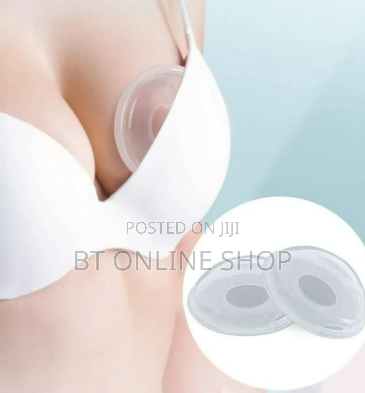 2pcs Wearable Breast Milk Collector Shell