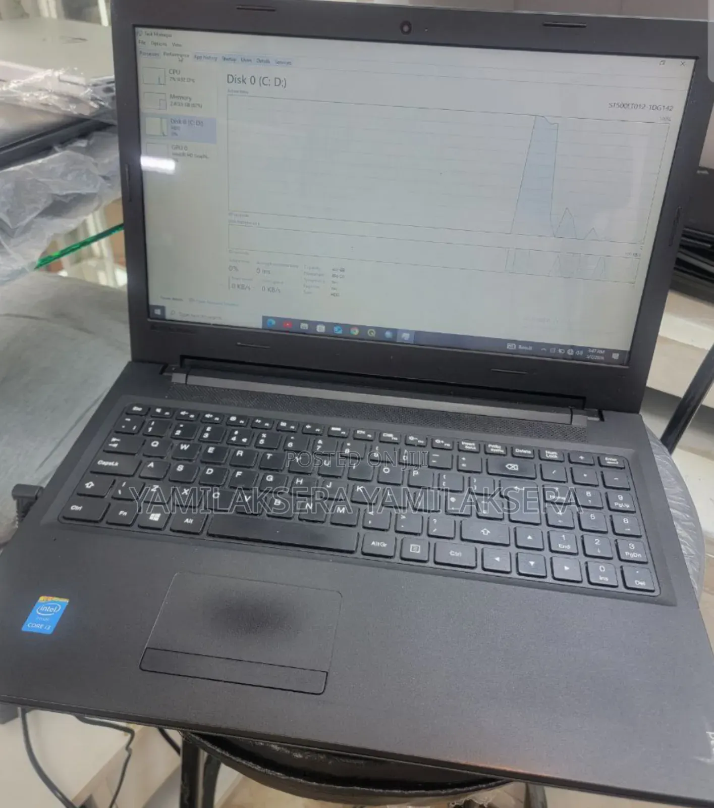 Laptop Lenovo Ideapad 3 4GB Intel Core i3 HDD 500GB