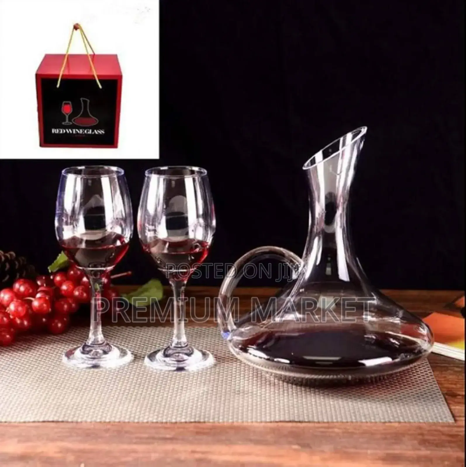 Wine Glass With Jar