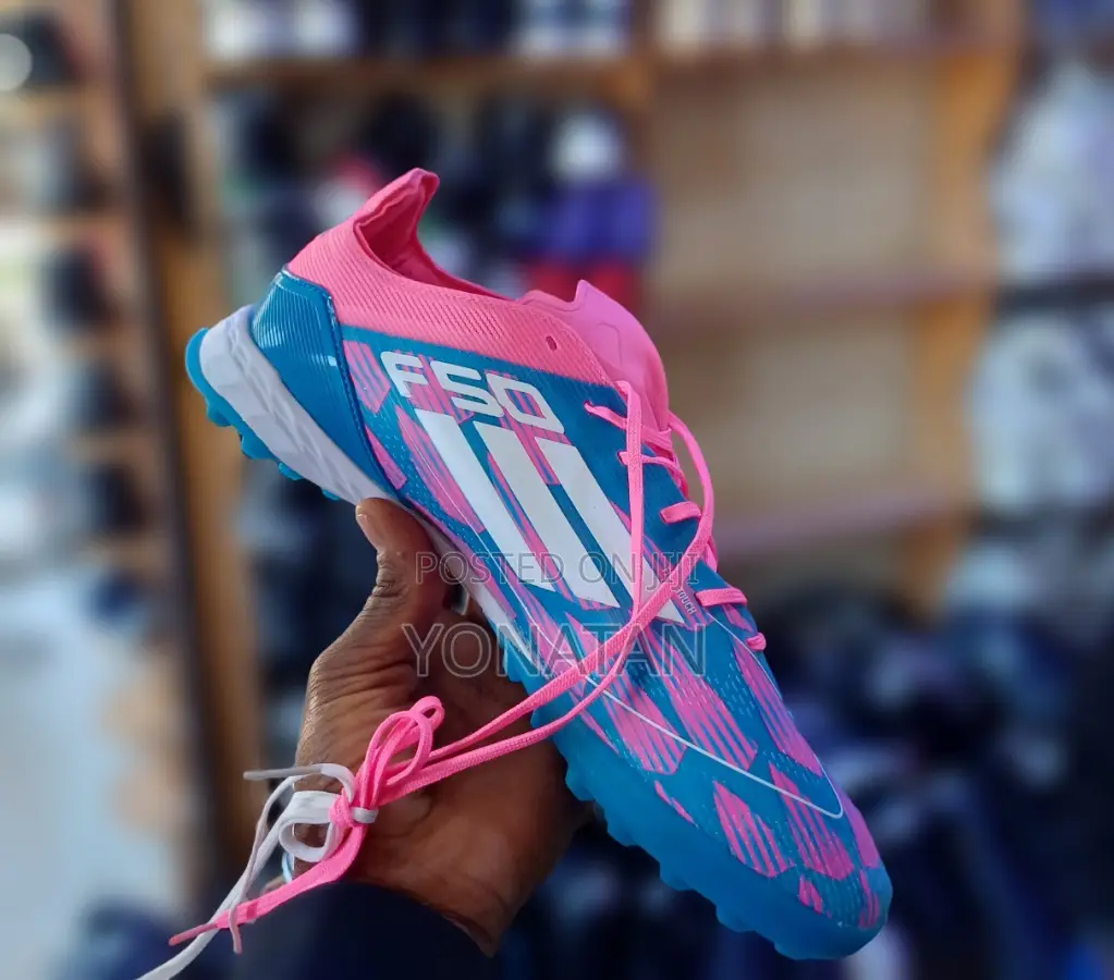 Adidas F50 Pro Tf Artificial Turf Soccer Gray Quality Shoes